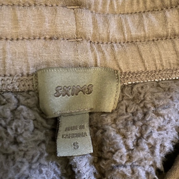 Skims Teddy Joggers Desert S - Picture 6 of 6